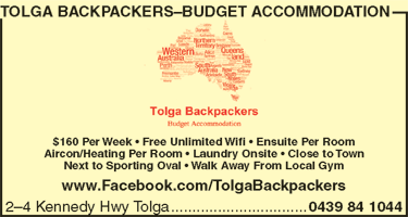 Tolga Backpackers-Budget Accommodation - Broome Tourism 1