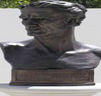 Adam Lindsay Gordon Bronze Bust - Broome Tourism