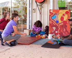 Ngurratjuta Iltja Ntjarra Many Hands Art Centre - Broome Tourism 0