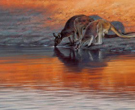 Steve Morvell Wildlife Art - Broome Tourism 0