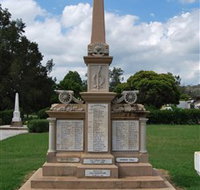 Boer War Memorial and Park Allora