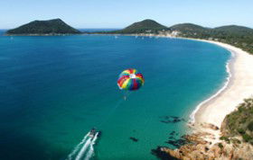 Port Stephens Parasailing - Broome Tourism 3