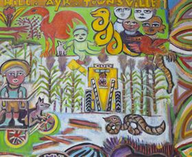 The Painting Of Life By Mirka Mora - Broome Tourism 2