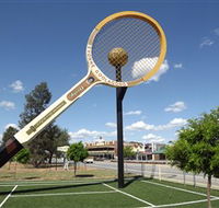 Barellans Big Tennis Racquet - Broome Tourism