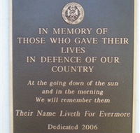 Koumala War Memorial - Broome Tourism
