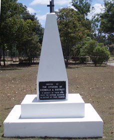 Koumala War Memorial - Broome Tourism 1