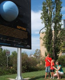 Worlds Largest Virtual Solar System Drive - Broome Tourism 1