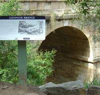 Lennox Bridge in The Blue Mountains - Broome Tourism