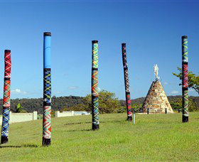 Maclean Tartan Power Poles - Broome Tourism 0