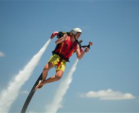 Jetpack Flyboard Adventures - Broome Tourism 0