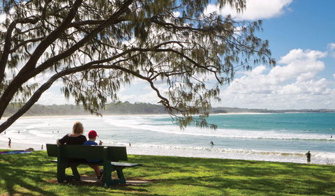 Woolgoolga Beach And Headland - Broome Tourism 1
