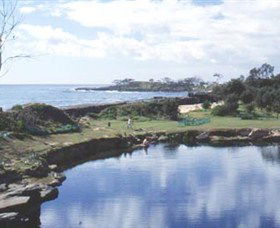 Angourie Blue Pool - Broome Tourism 1