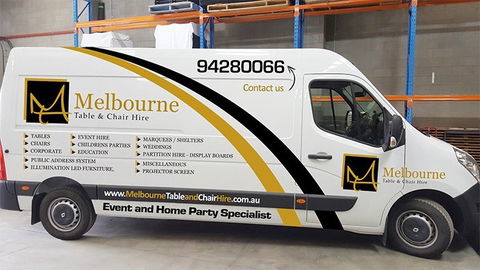 Melbourne Table & Chair Hire - Broome Tourism 1