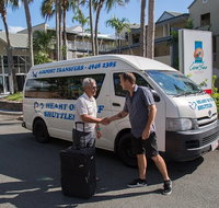 Airport Transfers - Return round fare share shuttle service - Broome Tourism