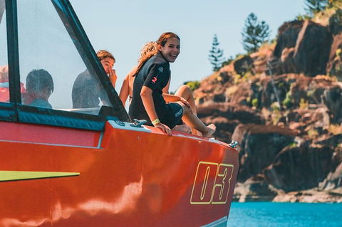 Whitehaven Beach And Hill Inlet Lookout Full-Day Snorkeling Cruise By High-Speed Catamaran - Broome Tourism 3