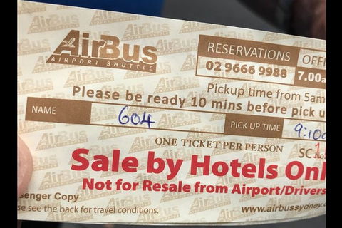 Airport Shuttle Transfer From Sydney City To Sydney Airport - Broome Tourism 10