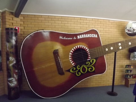 Narrandera's Big Guitar - Broome Tourism 2