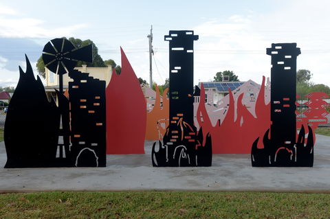 Lyrics, Landscapes And Lintels - Leeton Public Art Trail - Broome Tourism 0