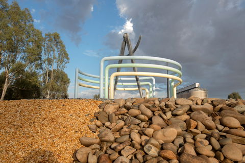Lyrics, Landscapes And Lintels - Leeton Public Art Trail - Broome Tourism 1