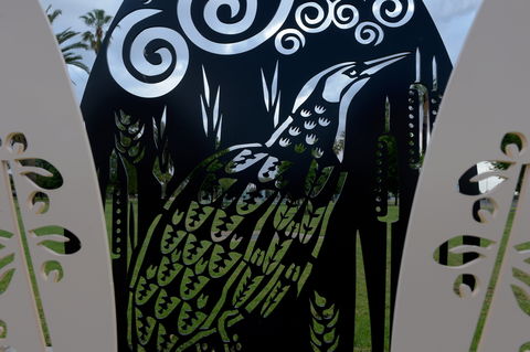 Lyrics, Landscapes And Lintels - Leeton Public Art Trail - Broome Tourism 2