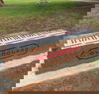 Piano Park Bench Moonta - Broome Tourism