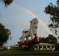 The Big Rocking Horse And The Toy Factory - Broome Tourism