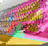 Yellow Brick Road and Elton John Mural - Broome Tourism