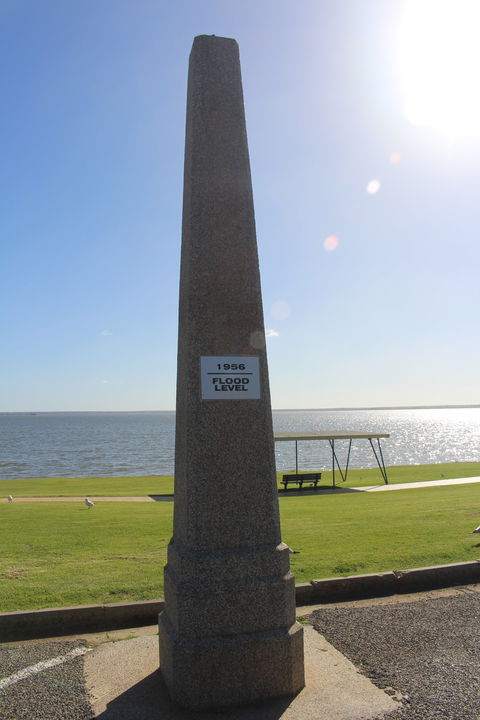 1956 Flood Marker - Broome Tourism 0