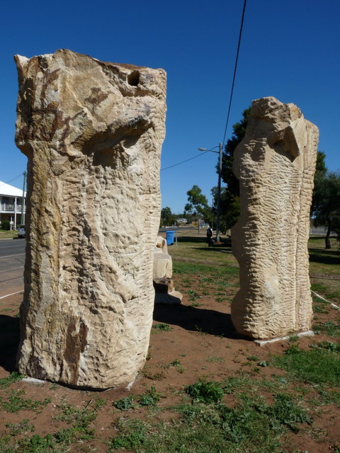 Fossilised Forrest Sculptures - Broome Tourism 0
