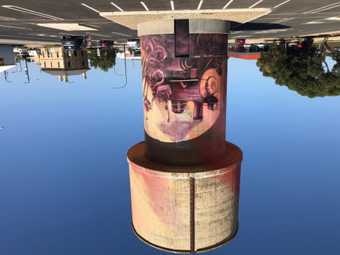 Kadina Water Tower Mural - Broome Tourism 1