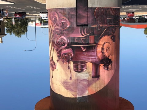Kadina Water Tower Mural - Broome Tourism 2