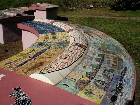 Milbi Wall (The Story Wall) - Broome Tourism 0