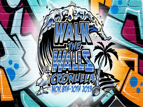 Walk The Walls Cronulla Street Art Trail - Broome Tourism 1