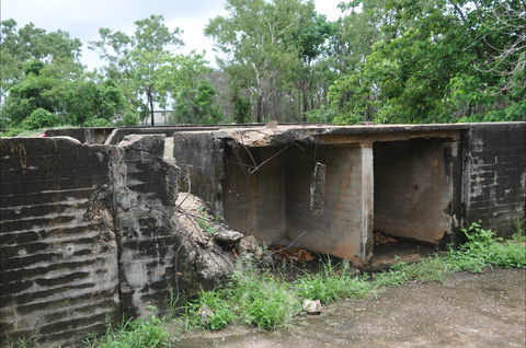 WWII Quarantine Anti Aircraft Battery Site - Broome Tourism 1