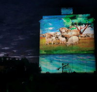 Quorn Silo Light Show - Broome Tourism
