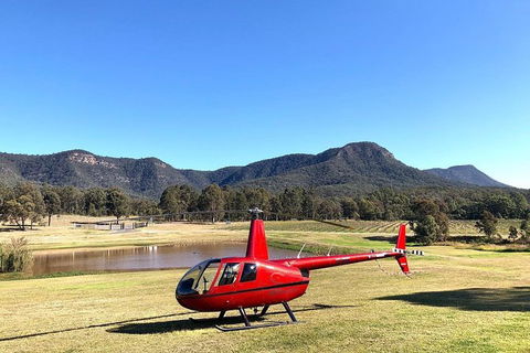 Private Helicopter Flight To Hunter Valley With A La Carte Lunch - For 2 - Broome Tourism 1