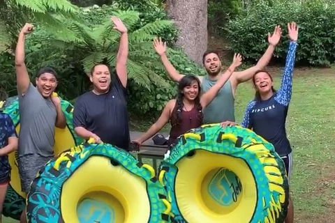 Watertube Experience In Yarra River - Broome Tourism 6