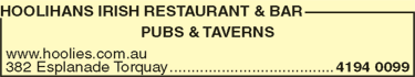 Hoolihans Irish Restaurant & Bar - Broome Tourism 6