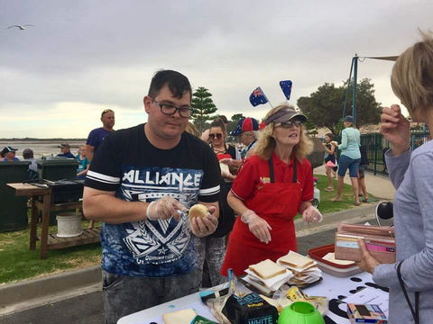 Australia Day BBQ Breakfast,  Moonta Bay - Broome Tourism 2