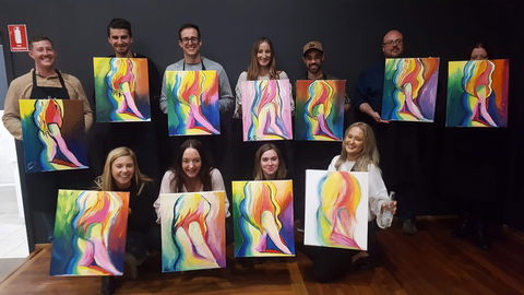 Paint And Sip Experience - Broome Tourism 1