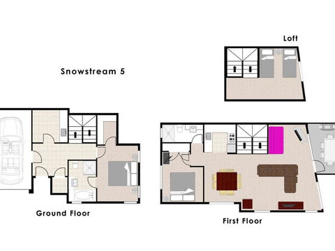Snow Stream Apartments - Broome Tourism 5