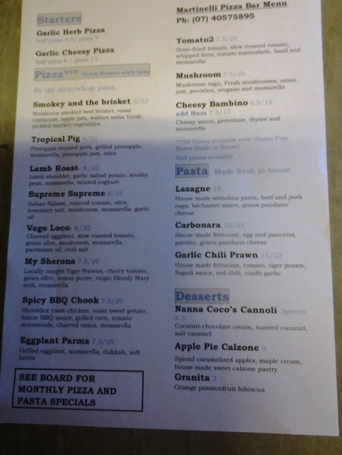 Martinelli Pizza Bar - Broome Tourism 5