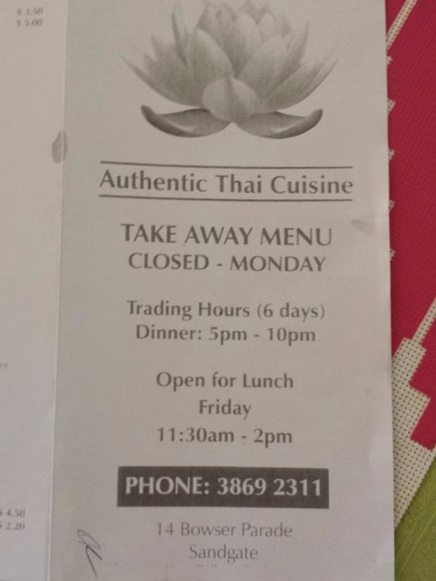 Thai Sandgate - Broome Tourism 2