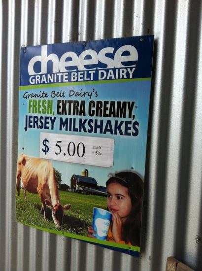 Granite Belt Dairy - Broome Tourism 2