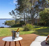 Braeside - waterfront fireplace - Broome Tourism
