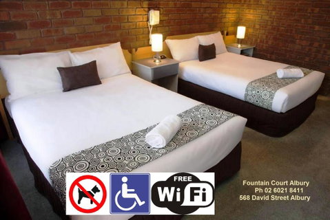 Fountain Court Motor Inn Albury - Broome Tourism 2