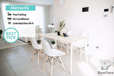 KOZYGURU MATRAVILLE PENTHOUSE AMAZING VIEW 3 BED + FREE PARKING NMV483 - Broome Tourism 0