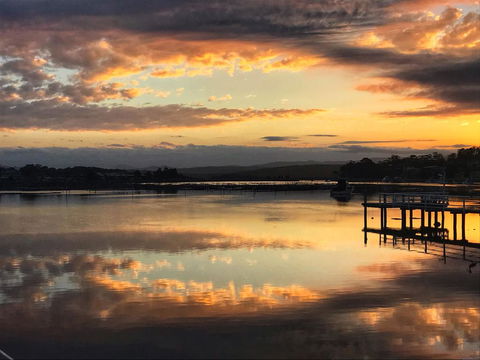 Reflections On Merimbula Lake - Broome Tourism 0