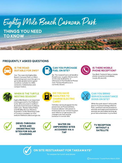 Eighty Mile Beach Caravan Park - Broome Tourism 2