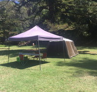 Basin Ku-ring-gai Campsite Set Up - Broome Tourism